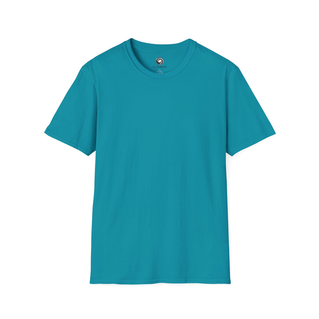 Unisex Plain T-Shirt, Soft Cotton Short Sleeve Tee