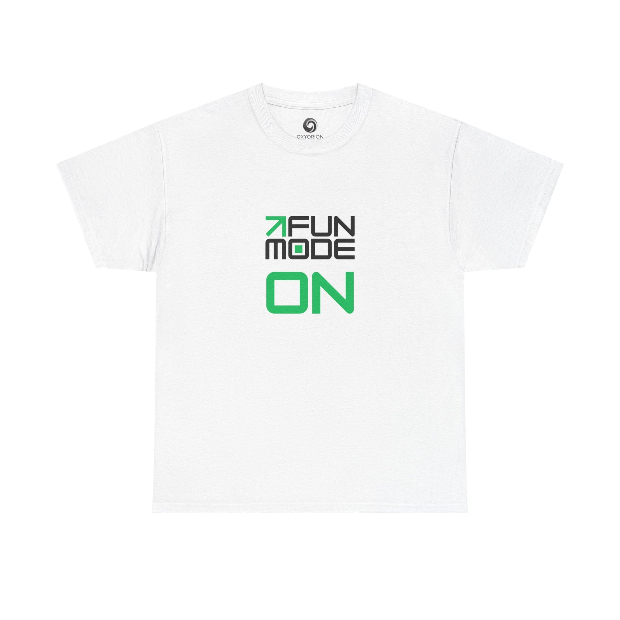 Fun Mode ON (Black) Unisex Heavy Cotton Tee - Casual Wear