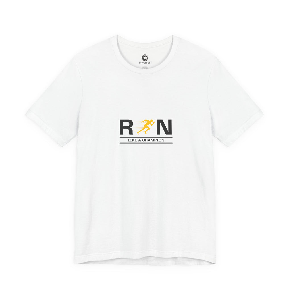 Unisex "RUN" Tee - Perfect for Runners and Fitness Lovers