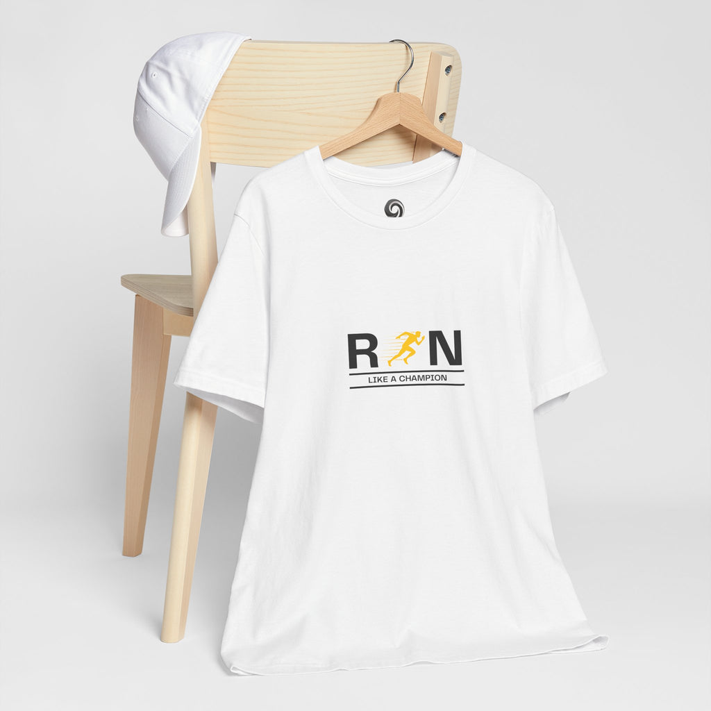 Unisex "RUN" Tee - Perfect for Runners and Fitness Lovers