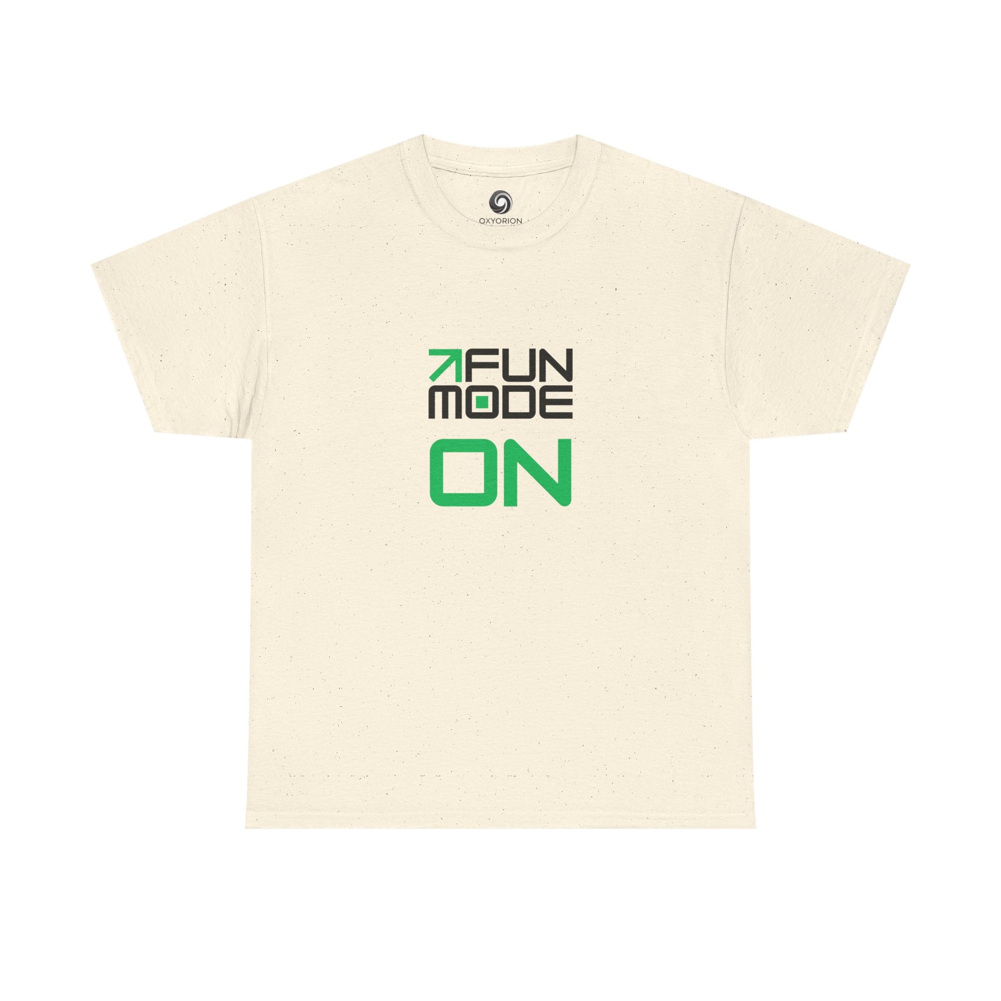 Fun Mode ON (Black) Unisex Heavy Cotton Tee - Casual Wear