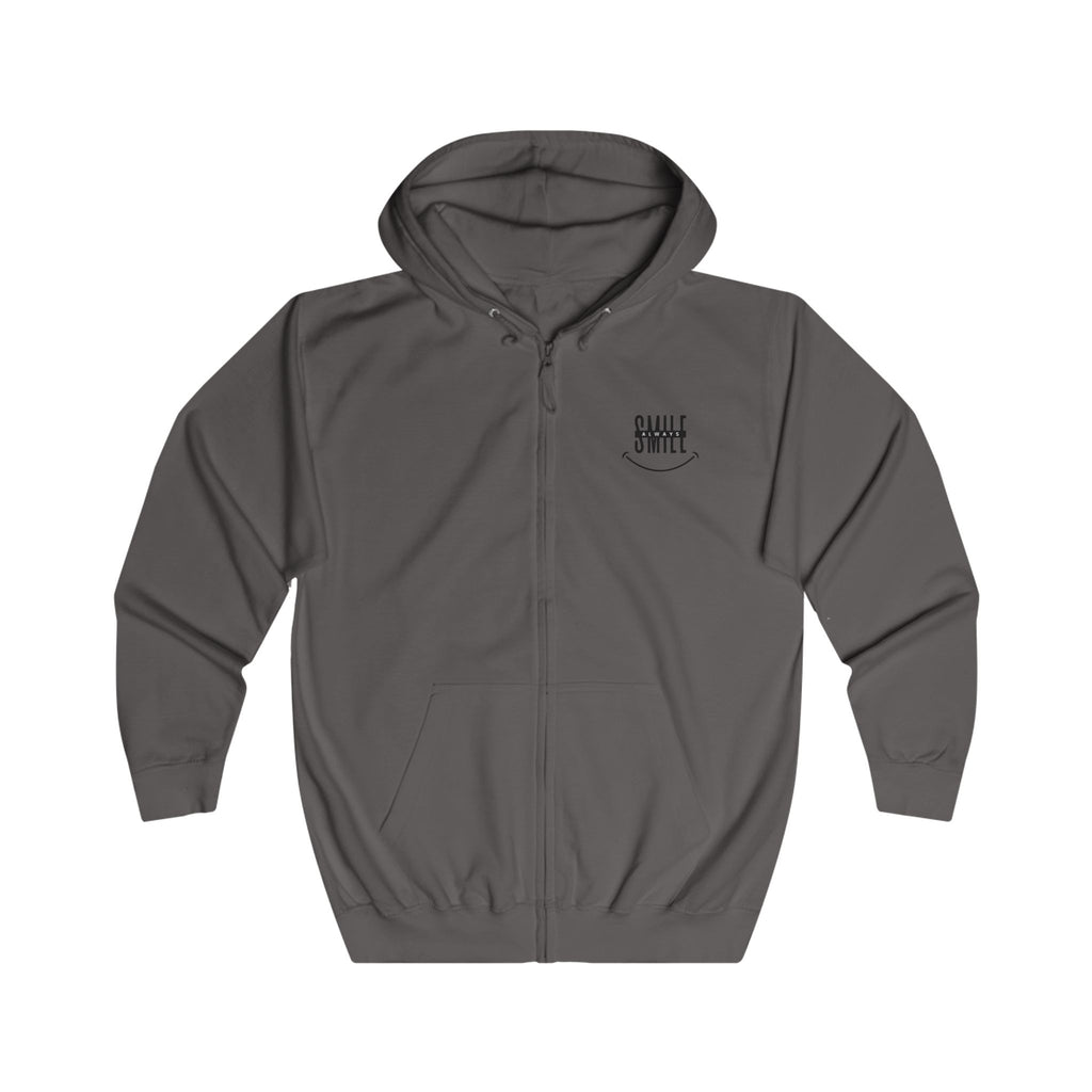 Chill Vibes Unisex Full Zip Hoodie - Relaxed Style, Ideal for Any Season