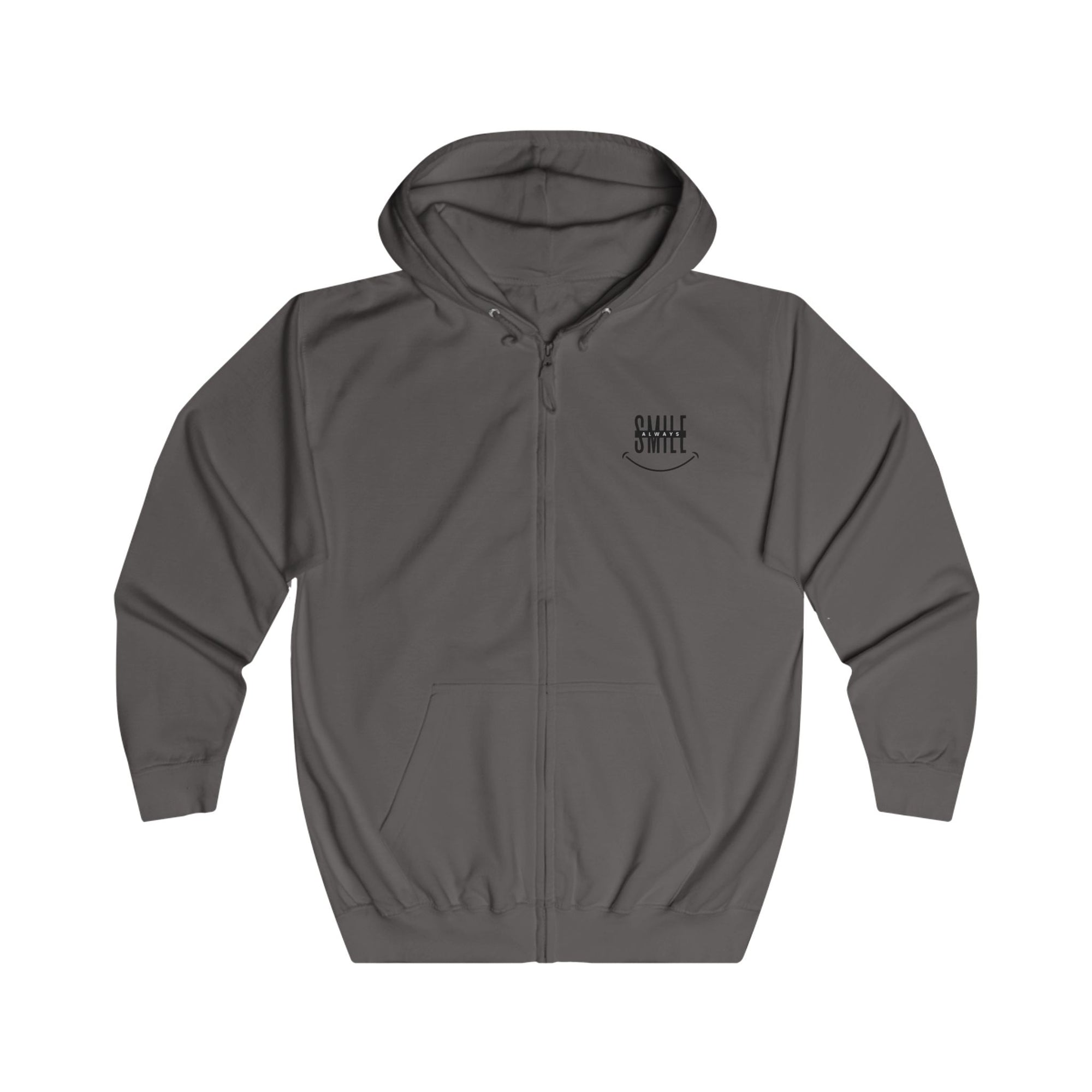 Chill Vibes Unisex Full Zip Hoodie - Relaxed Style, Ideal for Any Season