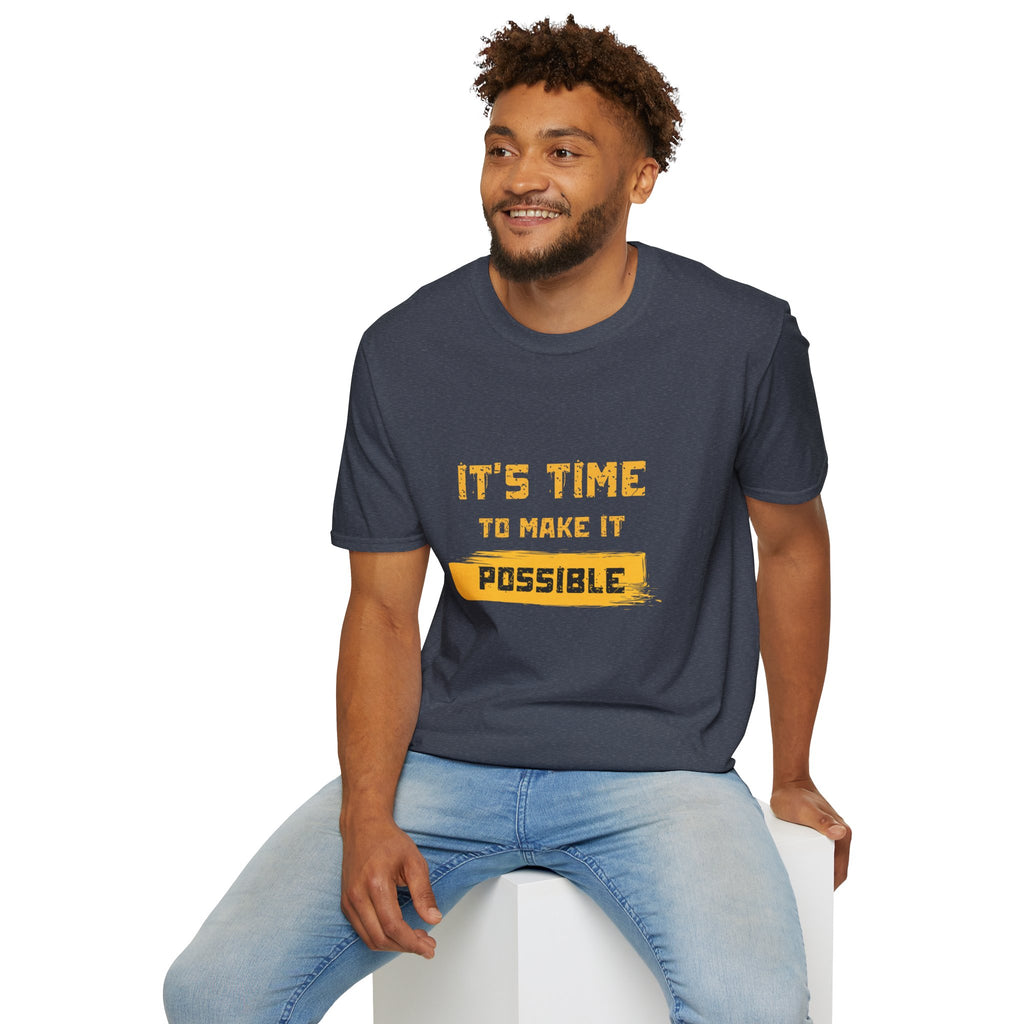 Motivational Fitness T-Shirt, Workout Shirt, Gym Tee, Gift for Athletes, Unisex Activewear