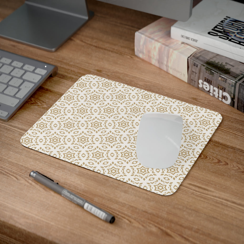 Elegant Patterned Desk Mouse Pad, Stylish Office Accessory, Chic Workspace Decor, Gaming Mousepad, Great Gift for Professionals