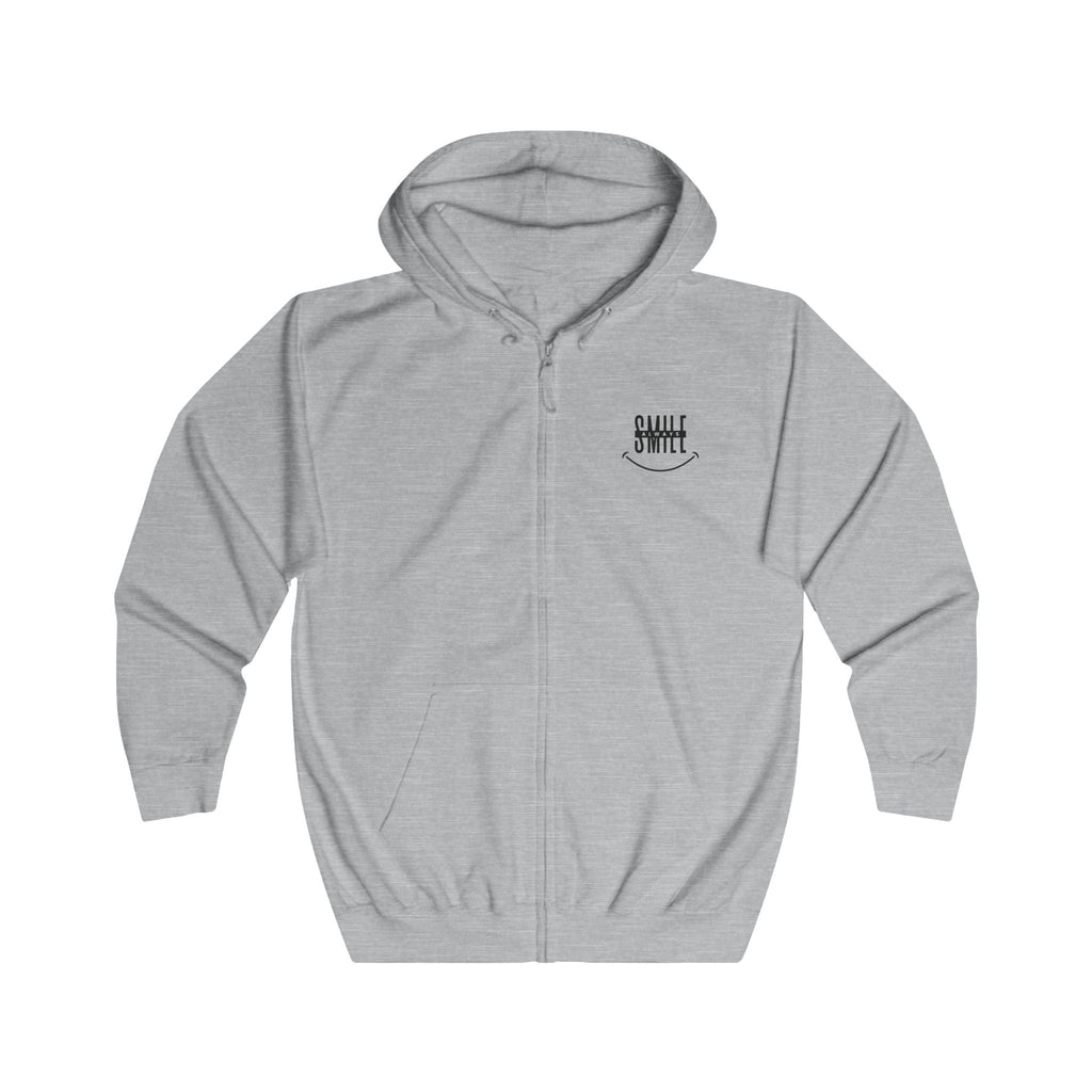 Chill Vibes Unisex Full Zip Hoodie - Relaxed Style, Ideal for Any Season