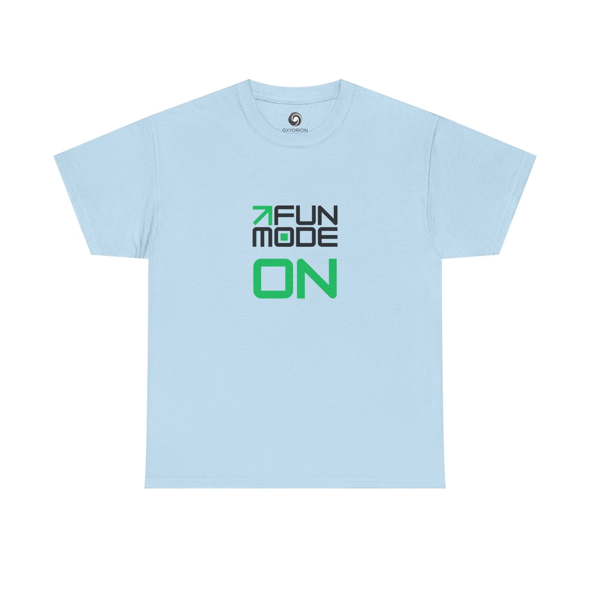 Fun Mode ON (Black) Unisex Heavy Cotton Tee - Casual Wear