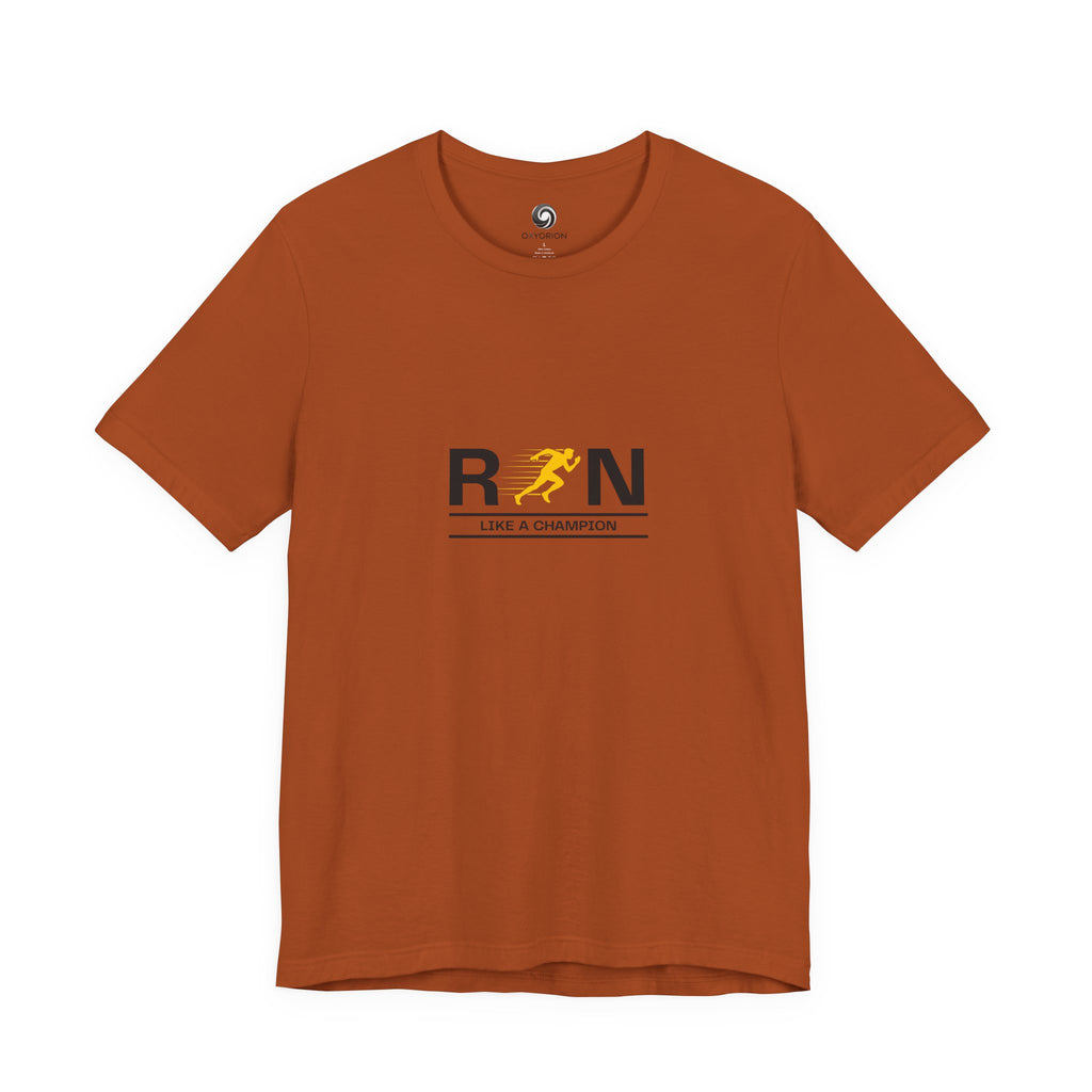 Unisex "RUN" Tee - Perfect for Runners and Fitness Lovers