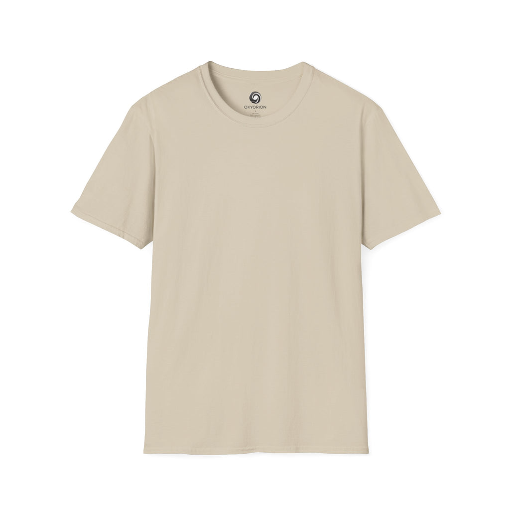 Unisex Plain T-Shirt, Soft Cotton Short Sleeve Tee