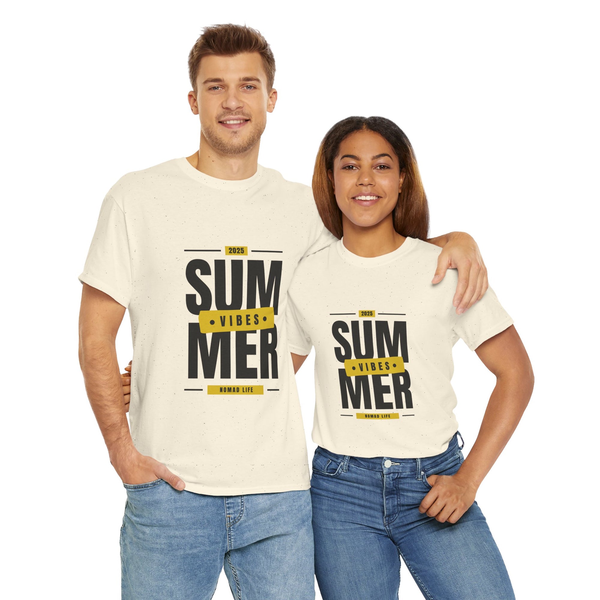 Unisex Summer Vibes Tee, Casual Summer Fashion