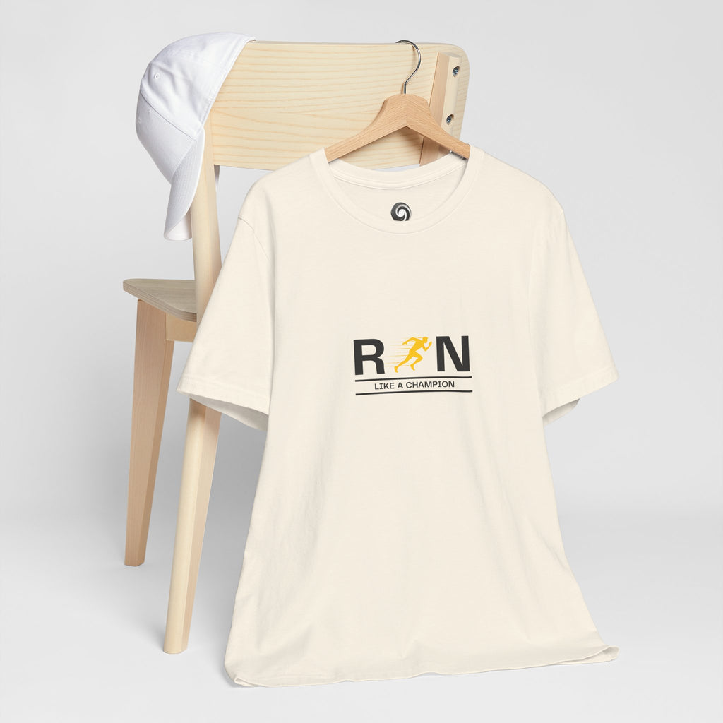 Unisex "RUN" Tee - Perfect for Runners and Fitness Lovers