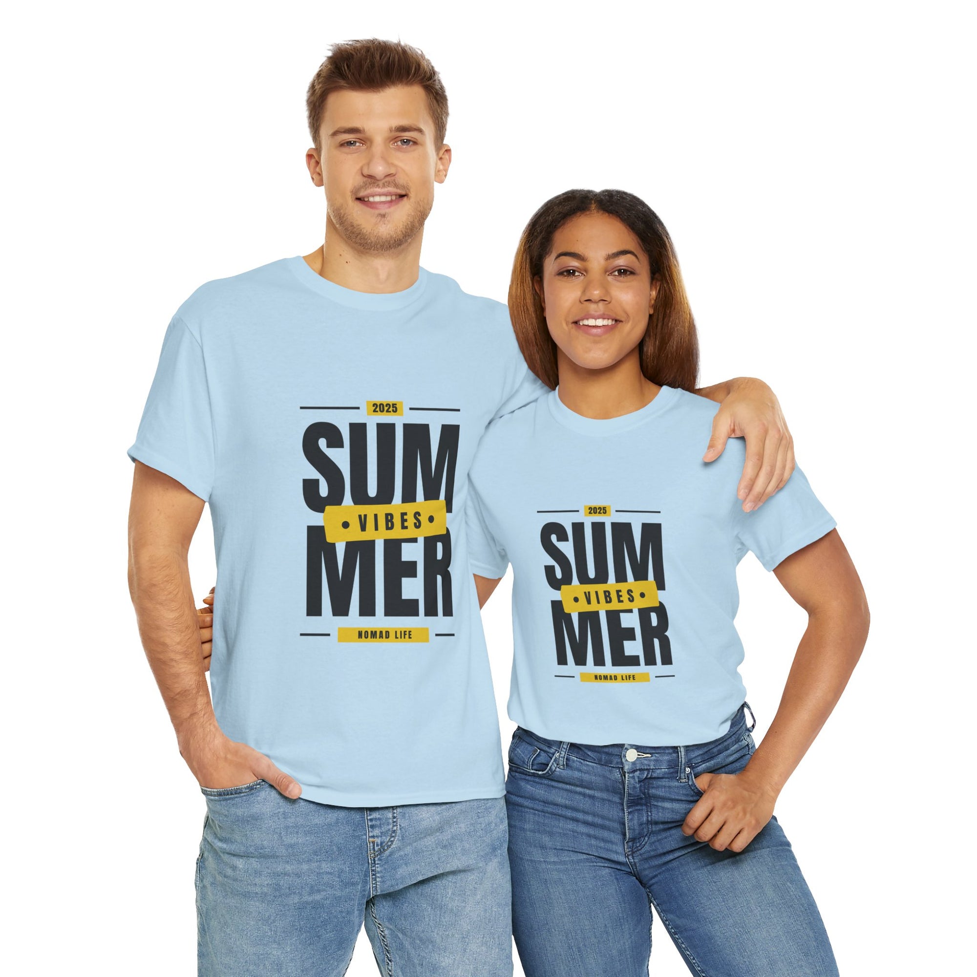 Unisex Summer Vibes Tee, Casual Summer Fashion