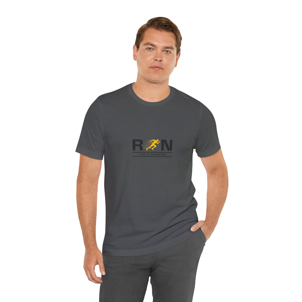Unisex "RUN" Tee - Perfect for Runners and Fitness Lovers