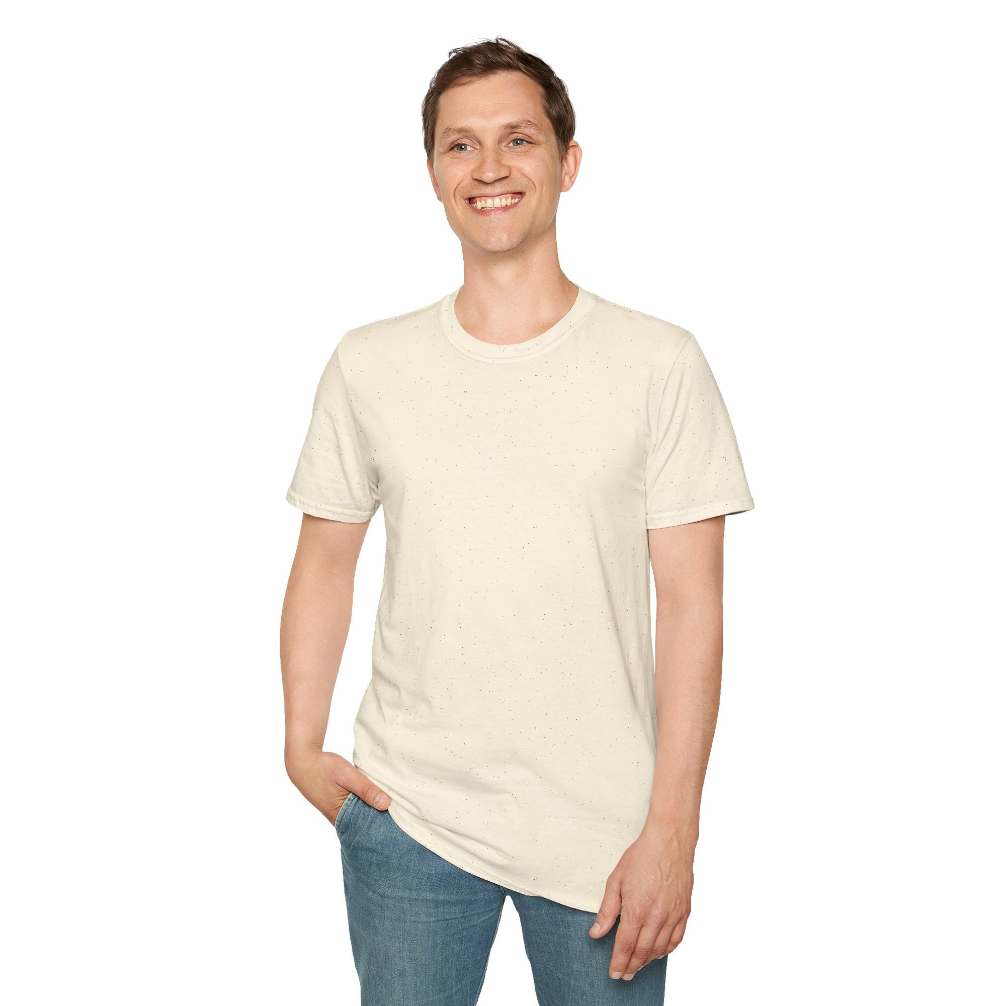 Unisex Plain T-Shirt, Soft Cotton Short Sleeve Tee