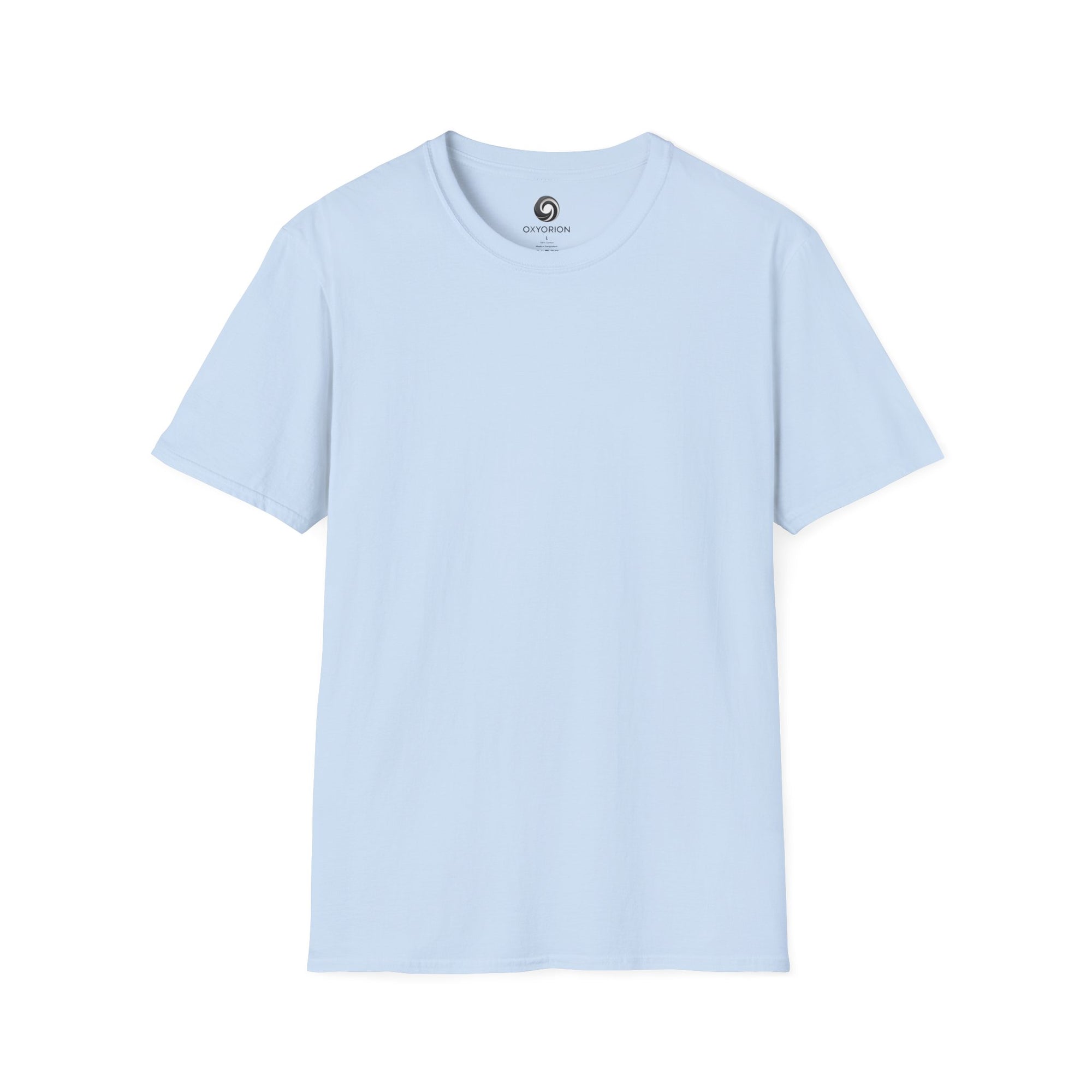 Unisex Plain T-Shirt, Soft Cotton Short Sleeve Tee