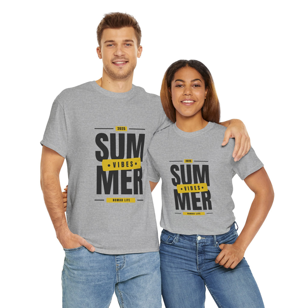 Unisex Summer Vibes Tee, Casual Summer Fashion