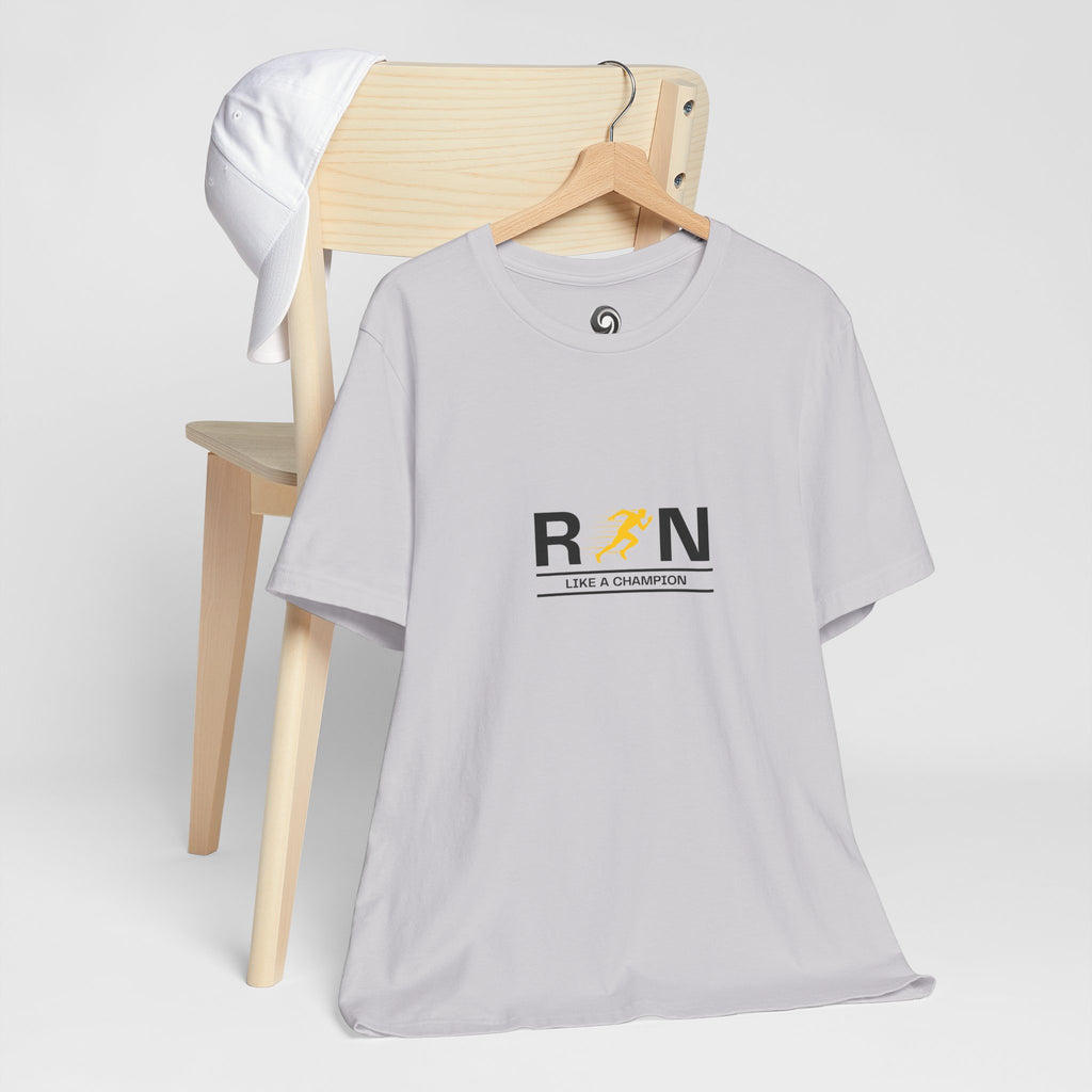 Unisex "RUN" Tee - Perfect for Runners and Fitness Lovers