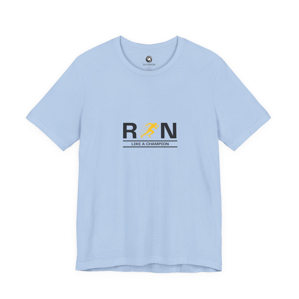 Unisex "RUN" Tee - Perfect for Runners and Fitness Lovers