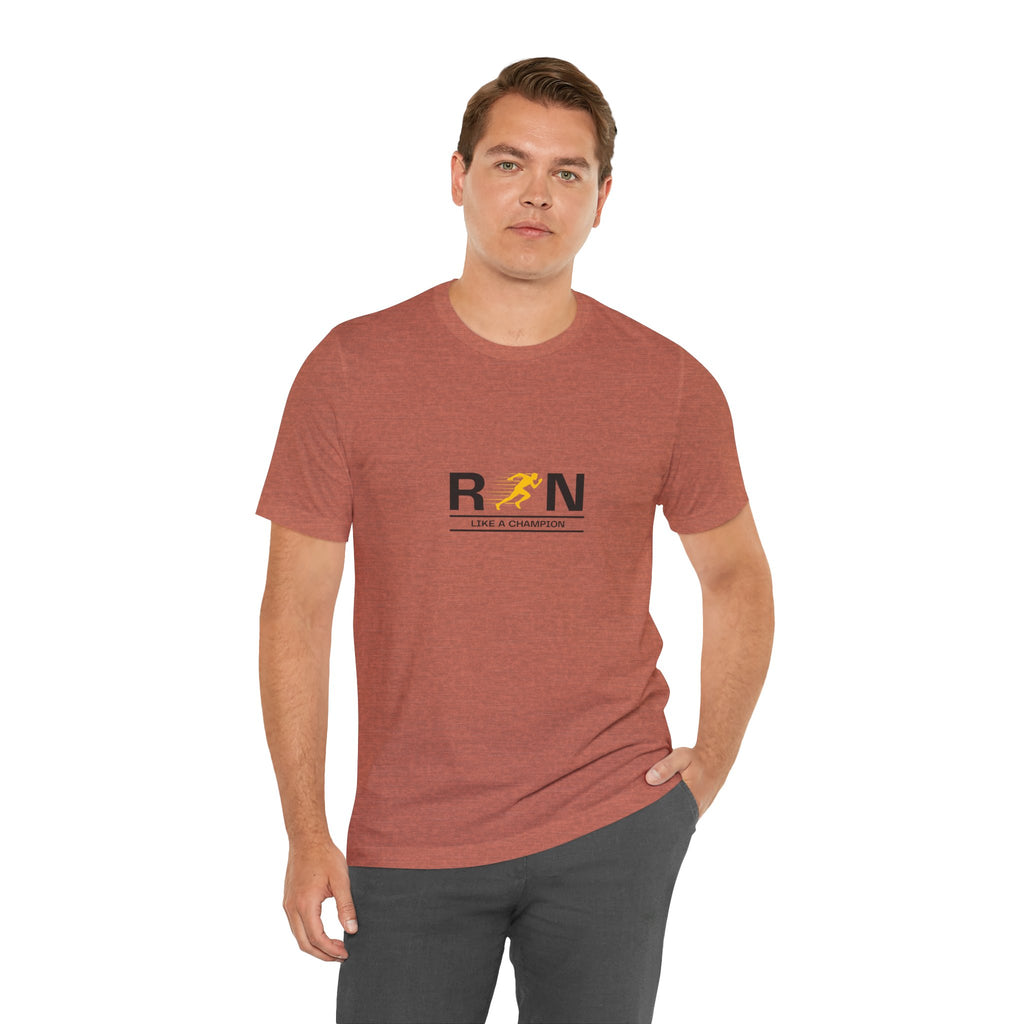 Unisex "RUN" Tee - Perfect for Runners and Fitness Lovers