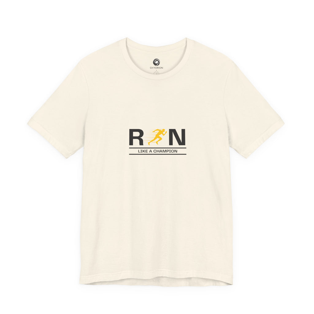 Unisex "RUN" Tee - Perfect for Runners and Fitness Lovers