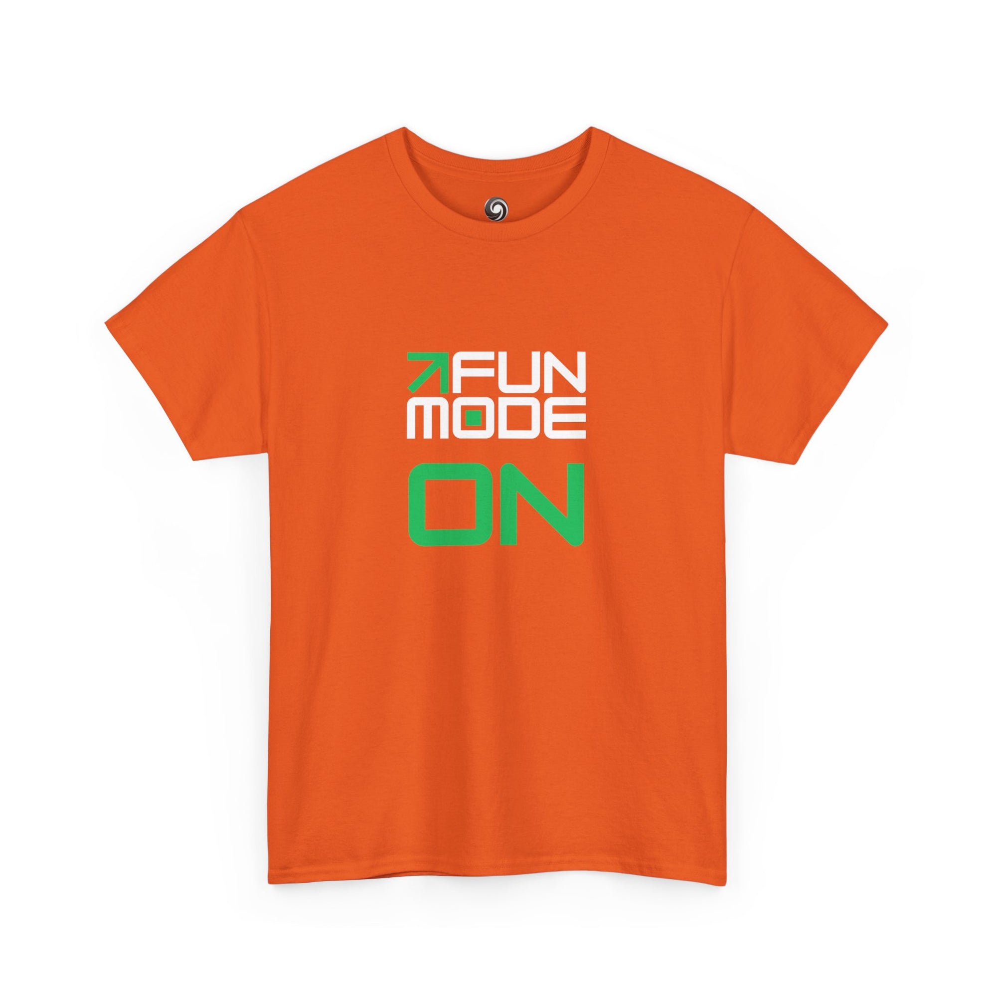Fun Mode (White) Unisex Heavy Cotton Tee