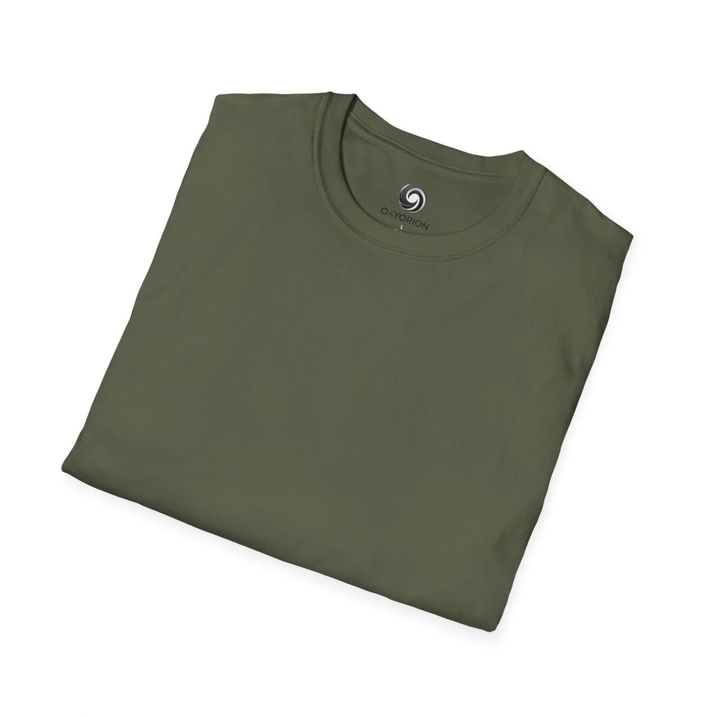 Unisex Plain T-Shirt, Soft Cotton Short Sleeve Tee