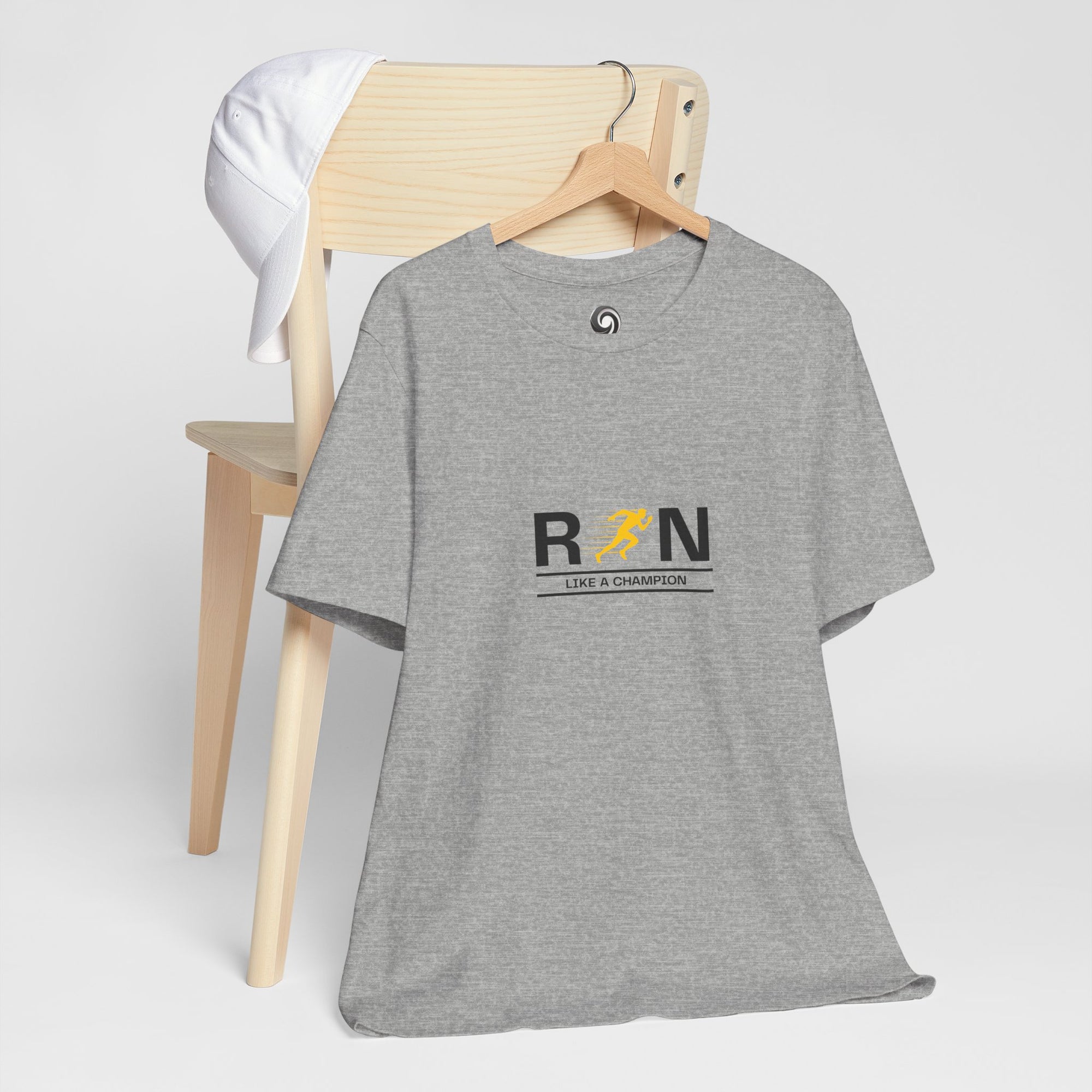 Unisex "RUN" Tee - Perfect for Runners and Fitness Lovers