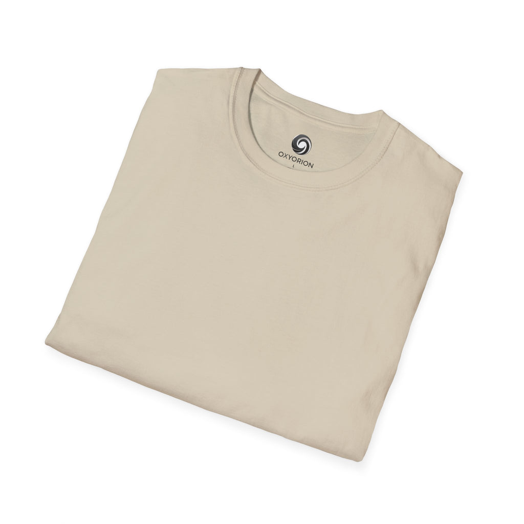Unisex Plain T-Shirt, Soft Cotton Short Sleeve Tee