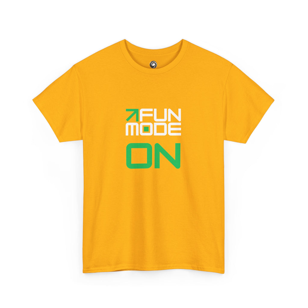 Fun Mode (White) Unisex Heavy Cotton Tee