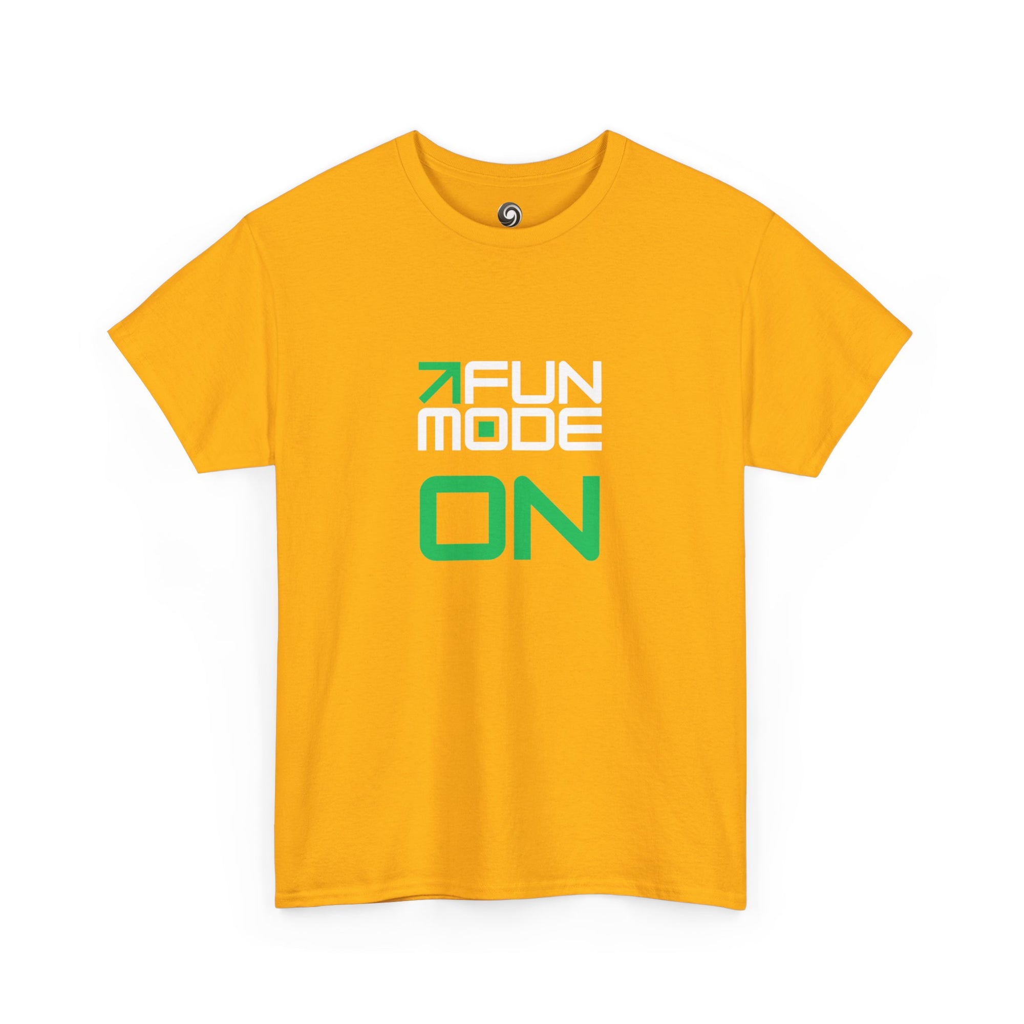 Fun Mode (White) Unisex Heavy Cotton Tee