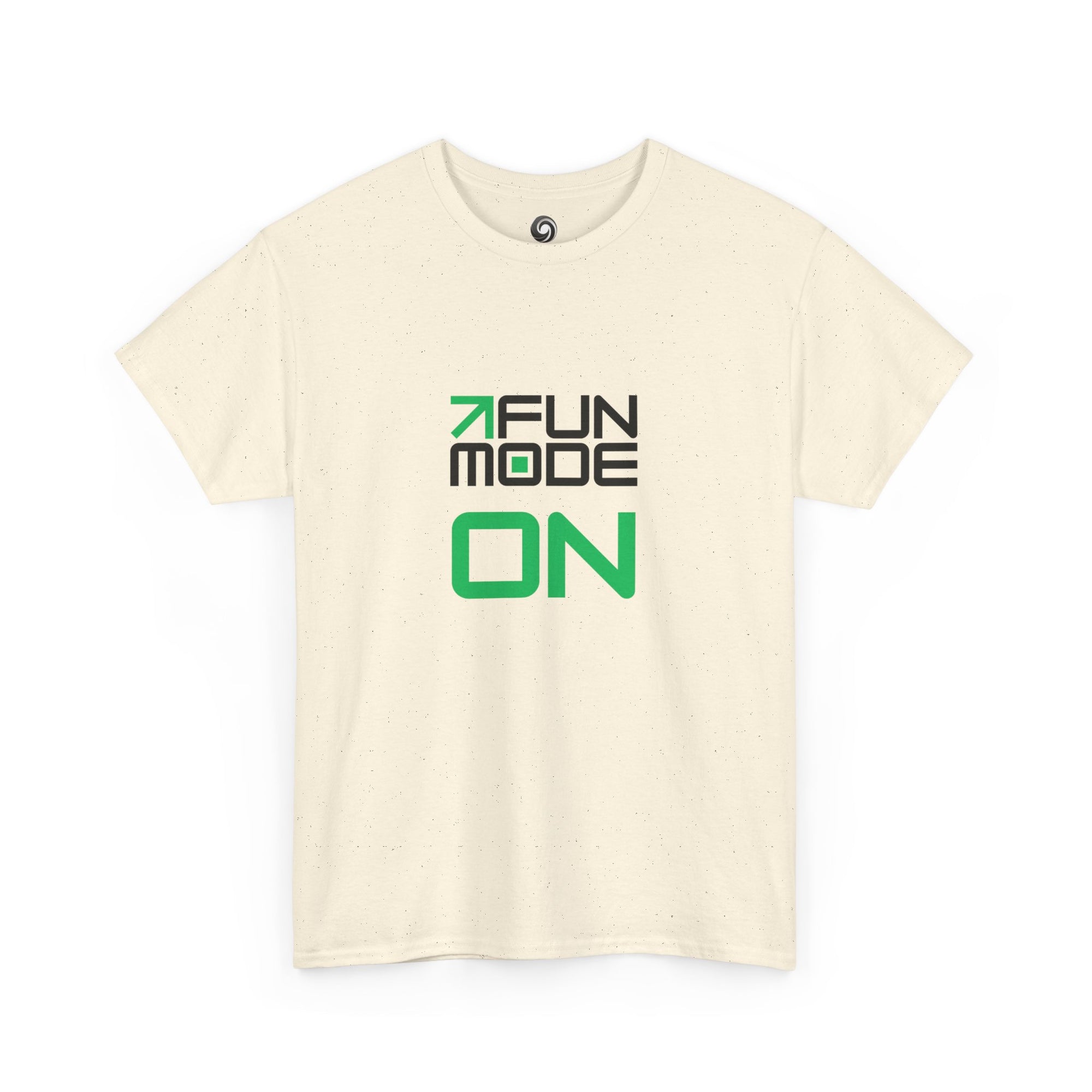 Fun Mode ON (Black) Unisex Heavy Cotton Tee - Casual Wear