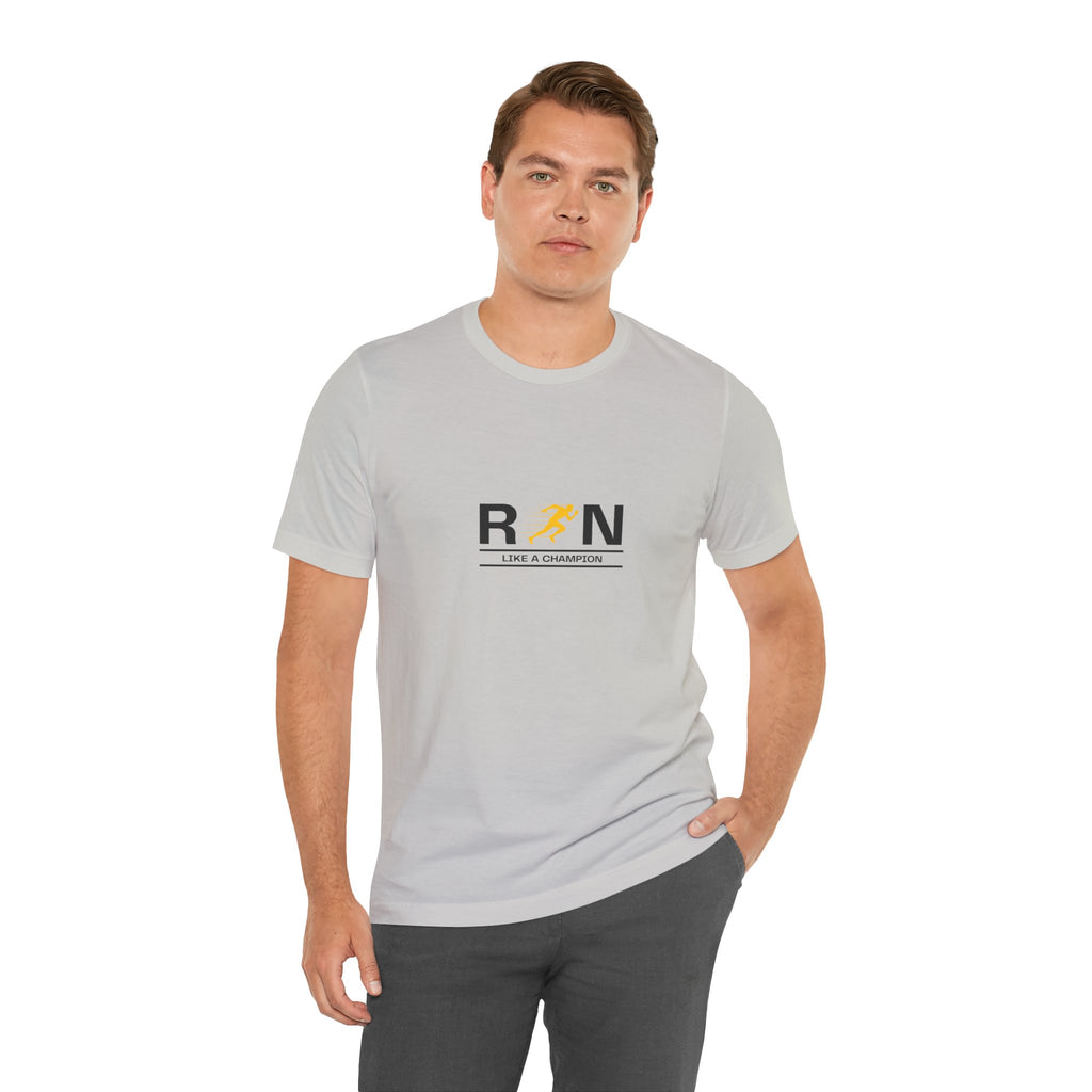 Unisex "RUN" Tee - Perfect for Runners and Fitness Lovers