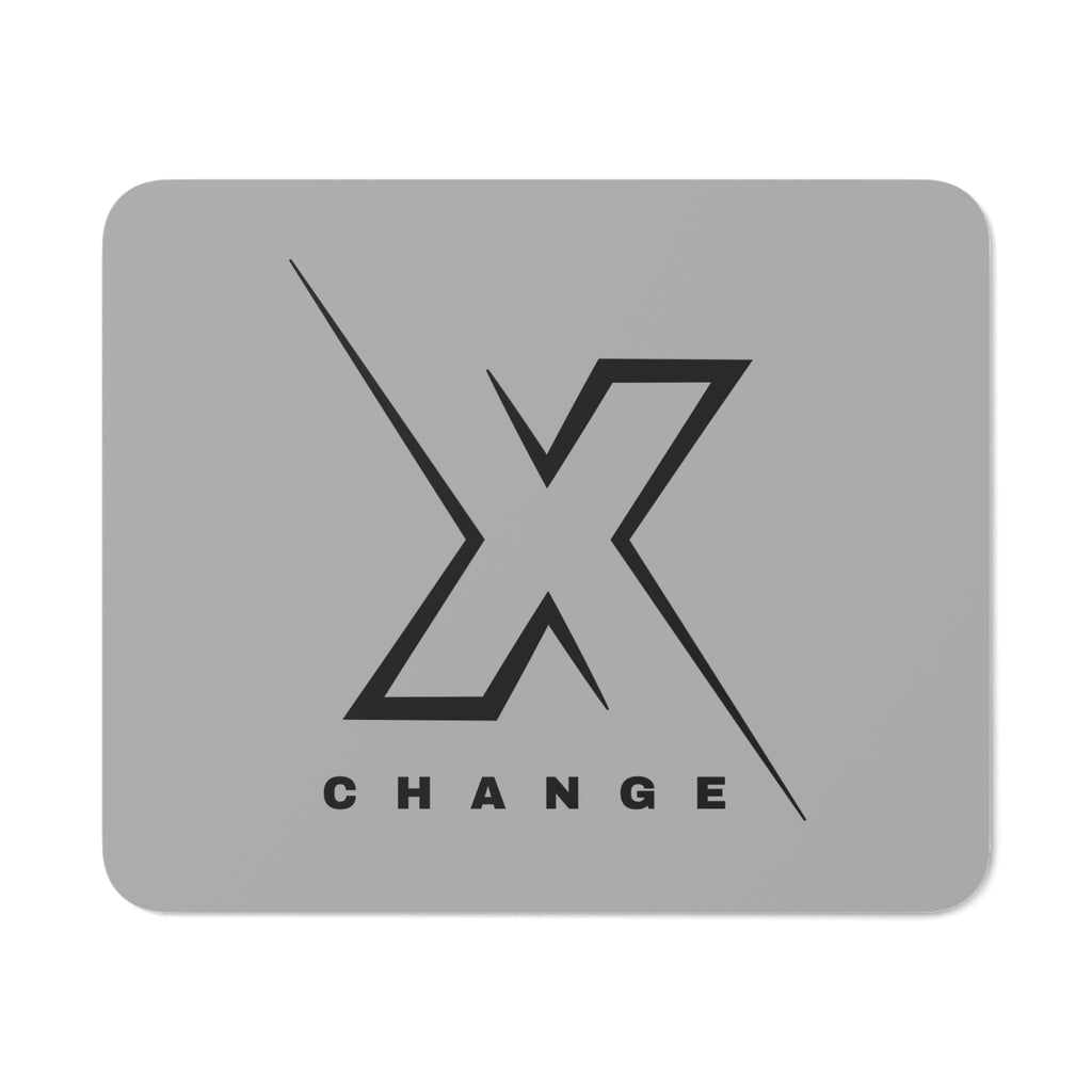 Sleek Modern Desk Mouse Pad with 'X CHANGE' Design