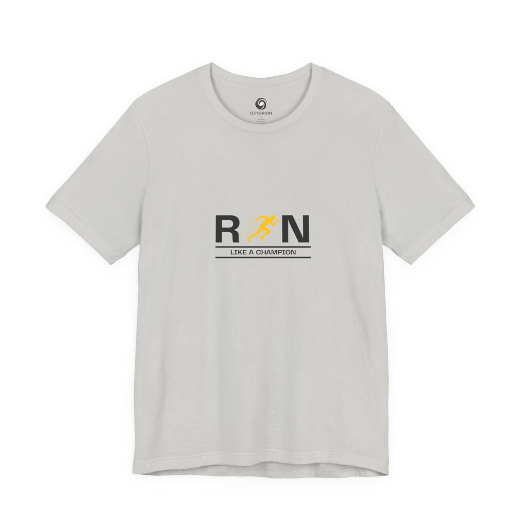 Unisex "RUN" Tee - Perfect for Runners and Fitness Lovers