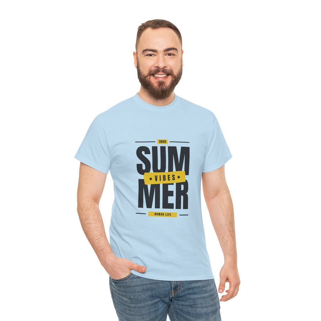 Unisex Summer Vibes Tee, Casual Summer Fashion