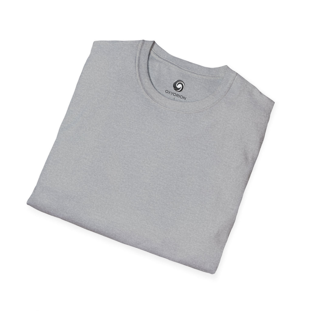 Unisex Plain T-Shirt, Soft Cotton Short Sleeve Tee