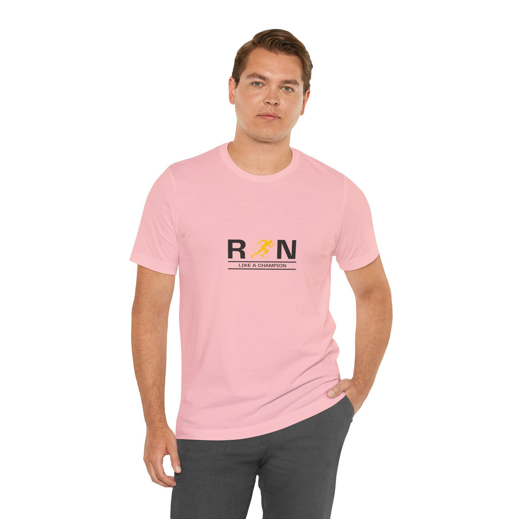 Unisex "RUN" Tee - Perfect for Runners and Fitness Lovers