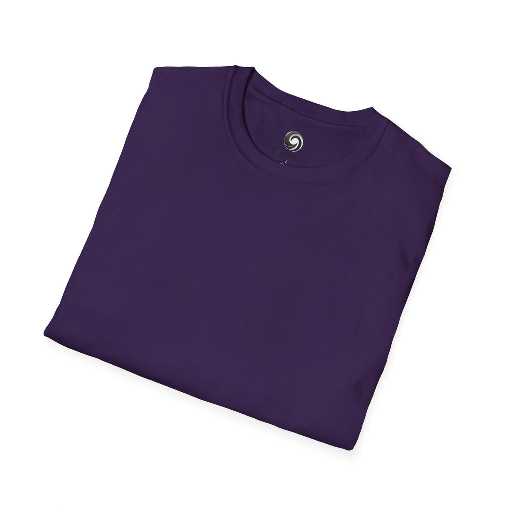 Unisex Plain T-Shirt, Soft Cotton Short Sleeve Tee