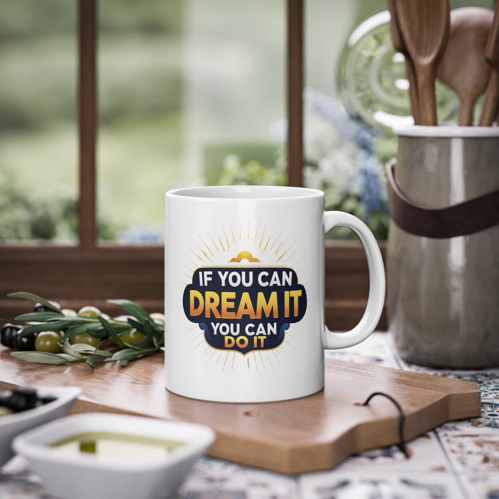 Dream Big Motivational Mug