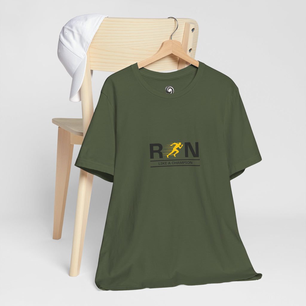 Unisex "RUN" Tee - Perfect for Runners and Fitness Lovers