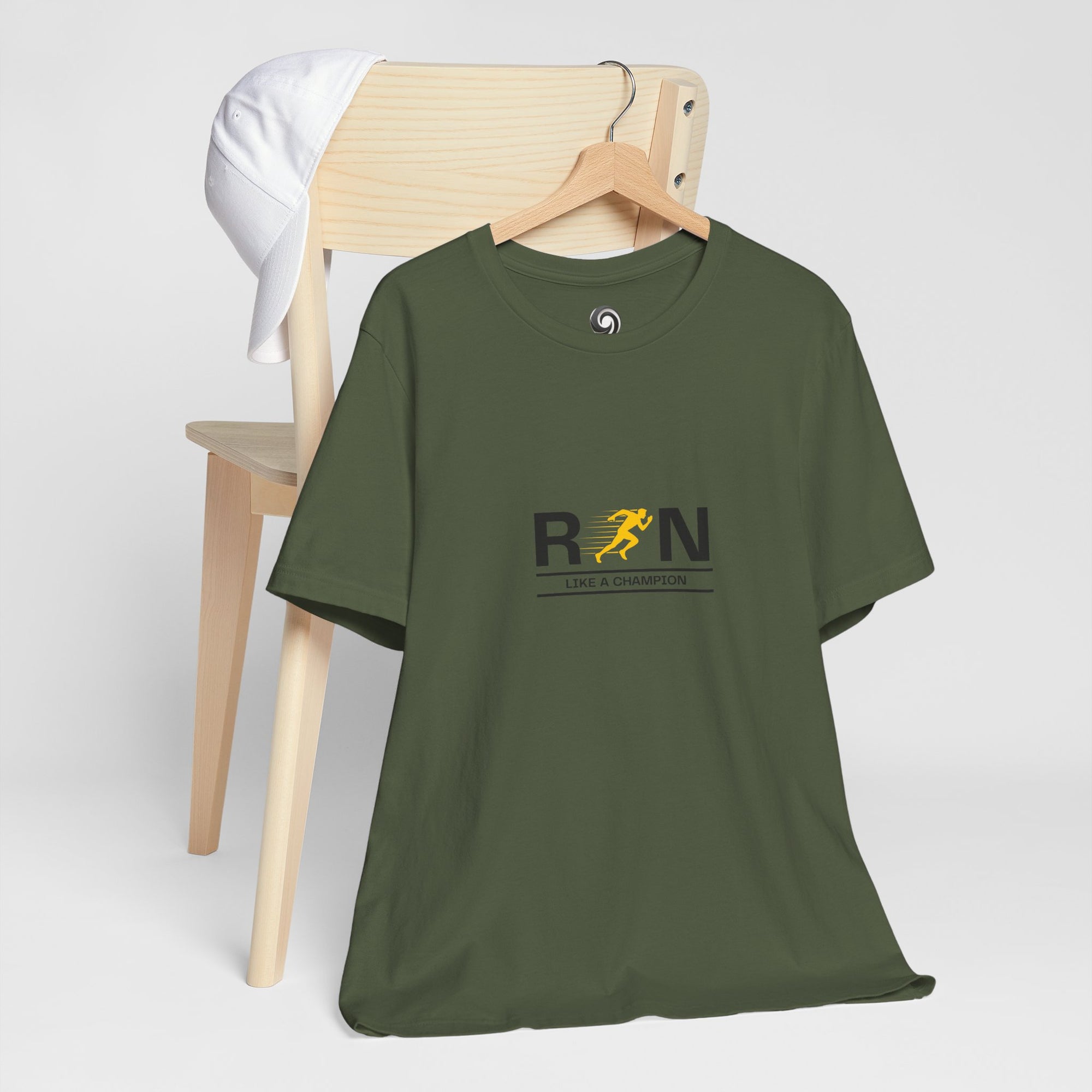 Unisex "RUN" Tee - Perfect for Runners and Fitness Lovers
