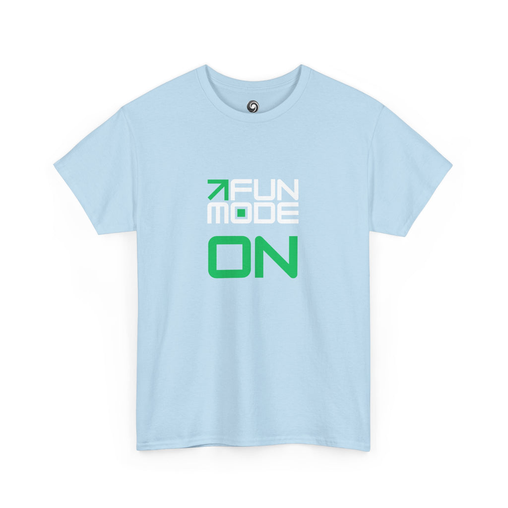 Fun Mode (White) Unisex Heavy Cotton Tee