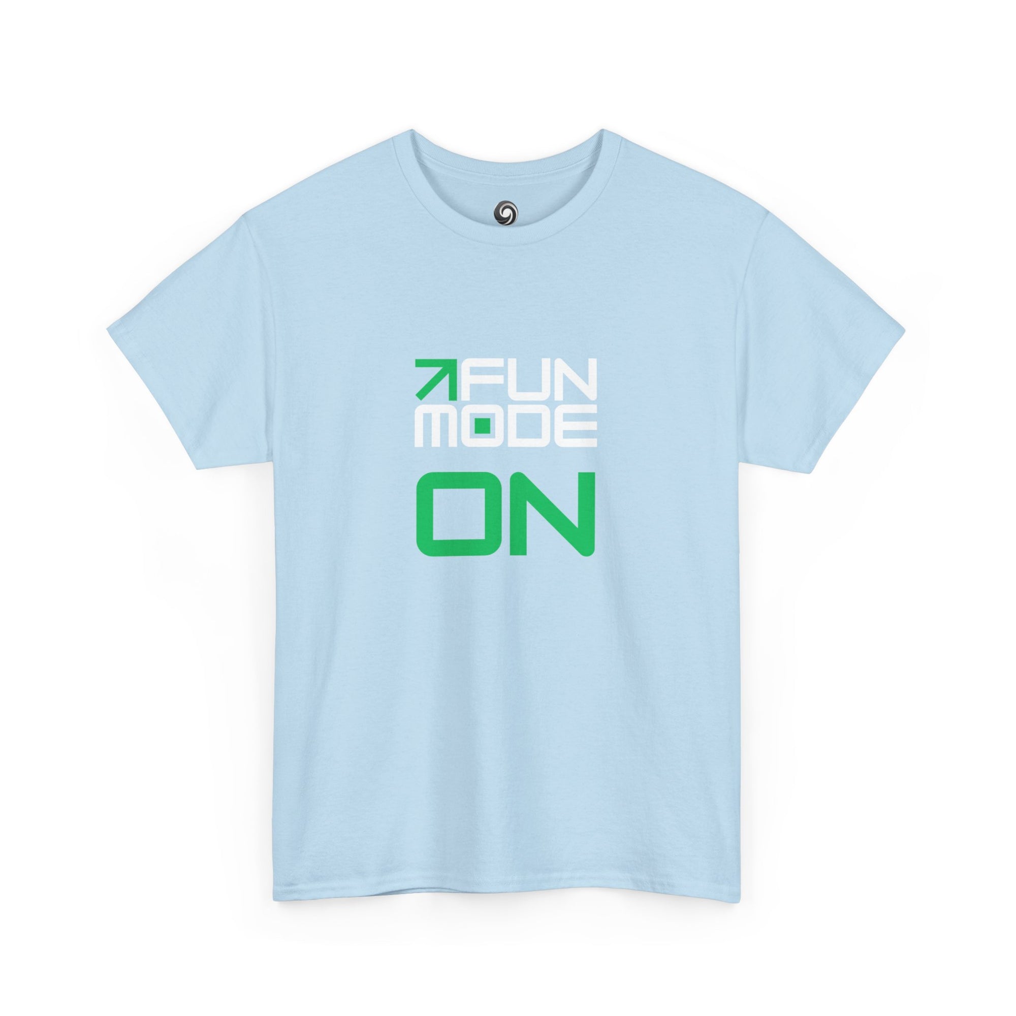 Fun Mode (White) Unisex Heavy Cotton Tee