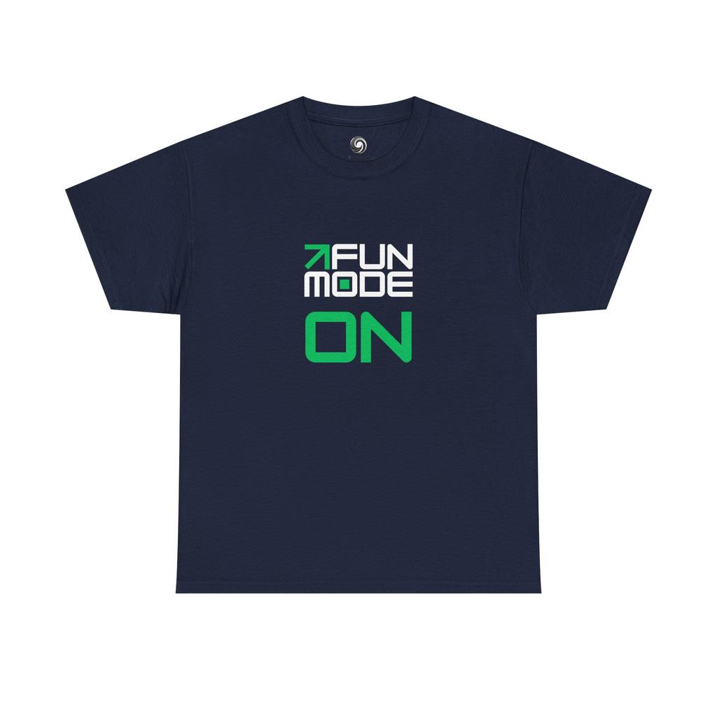 Fun Mode (White) Unisex Heavy Cotton Tee