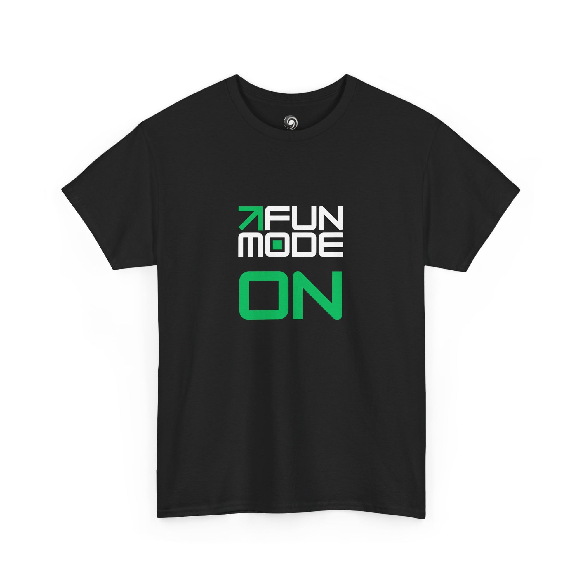 Fun Mode (White) Unisex Heavy Cotton Tee