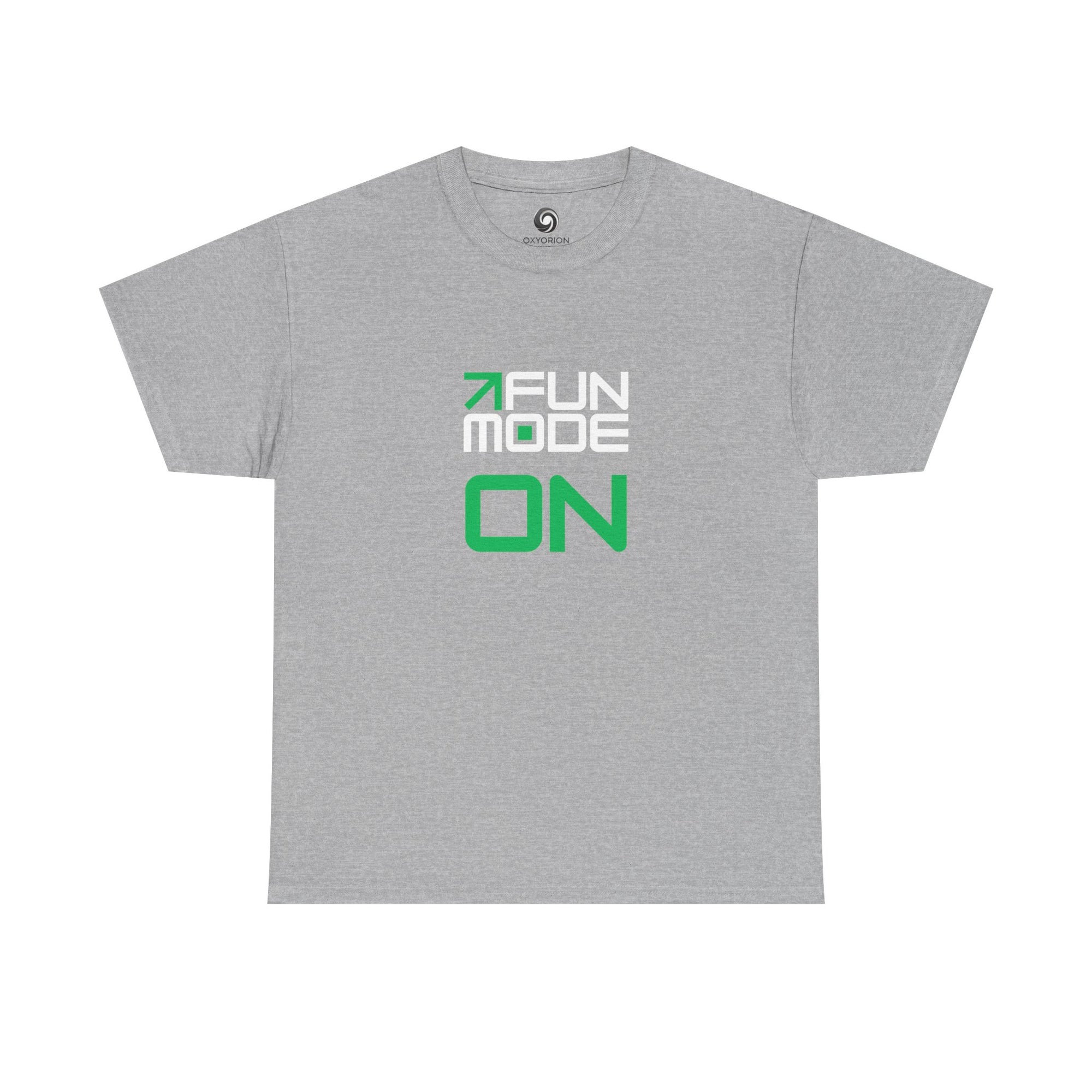Fun Mode (White) Unisex Heavy Cotton Tee
