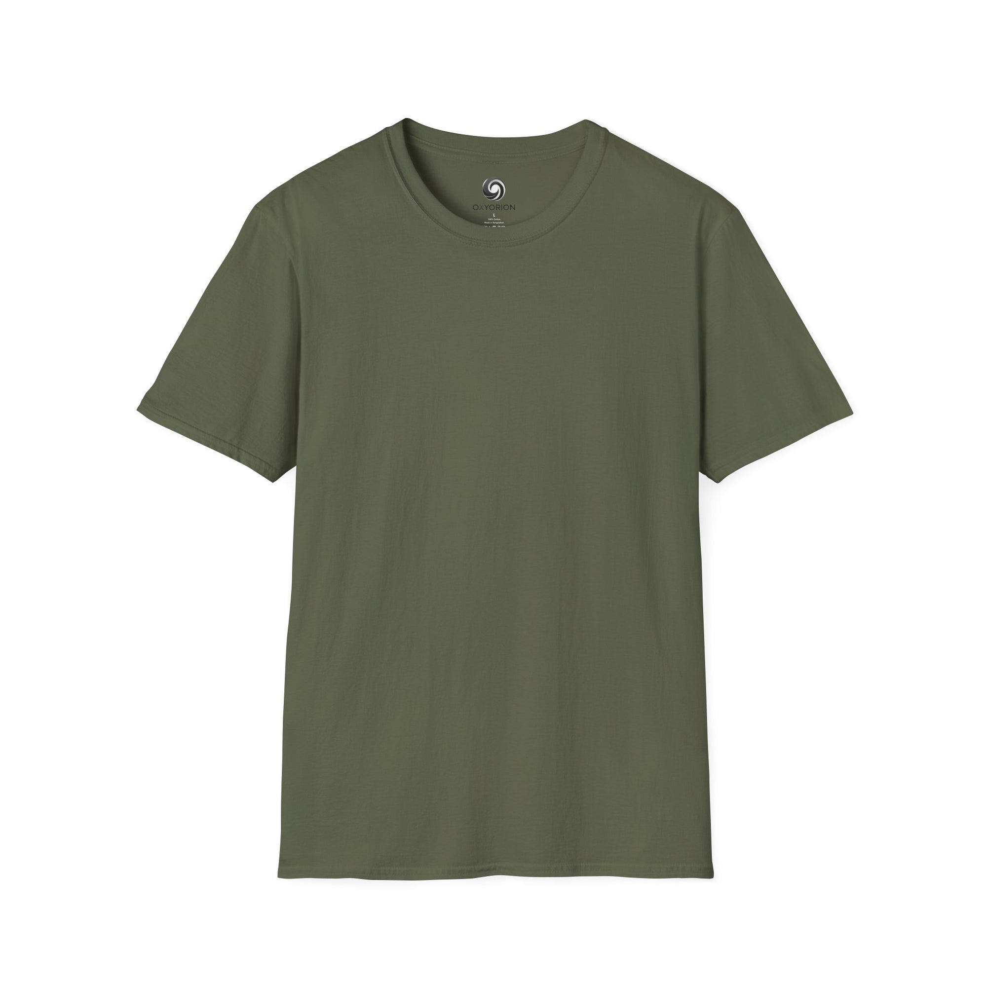 Unisex Plain T-Shirt, Soft Cotton Short Sleeve Tee