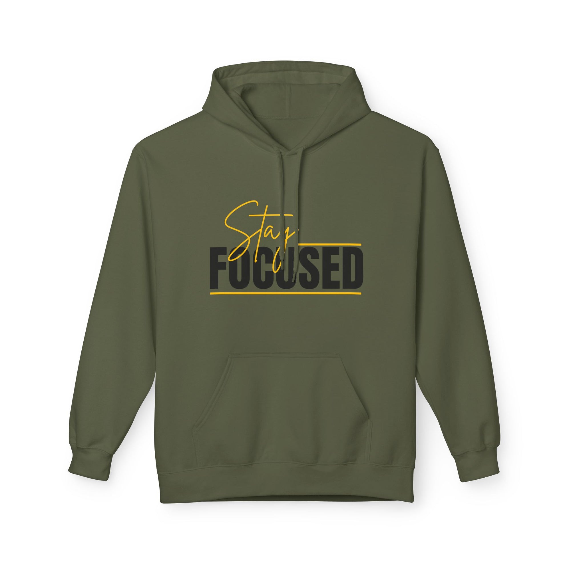 Stay Focused Unisex Hoodie - Motivational Apparel