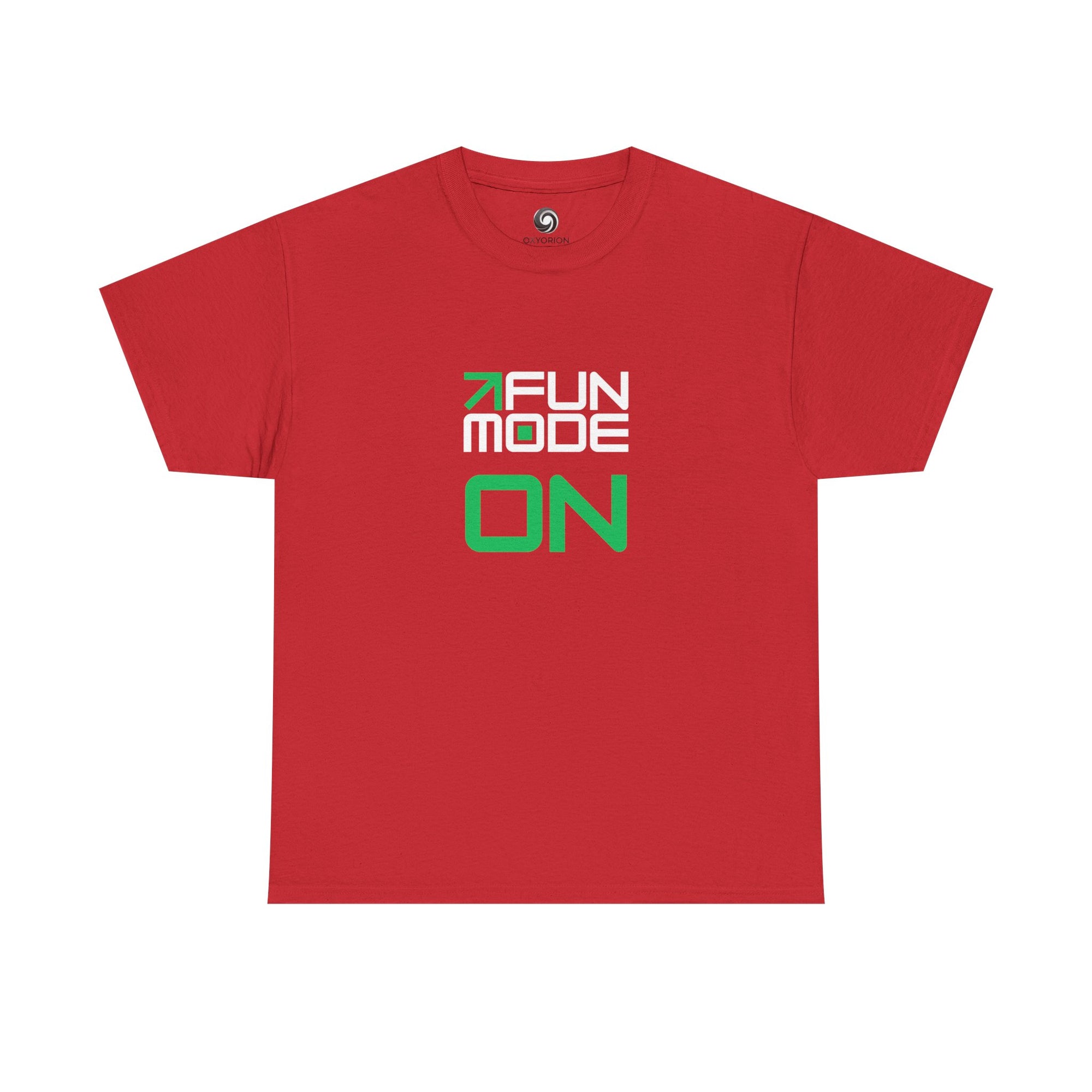 Fun Mode (White) Unisex Heavy Cotton Tee