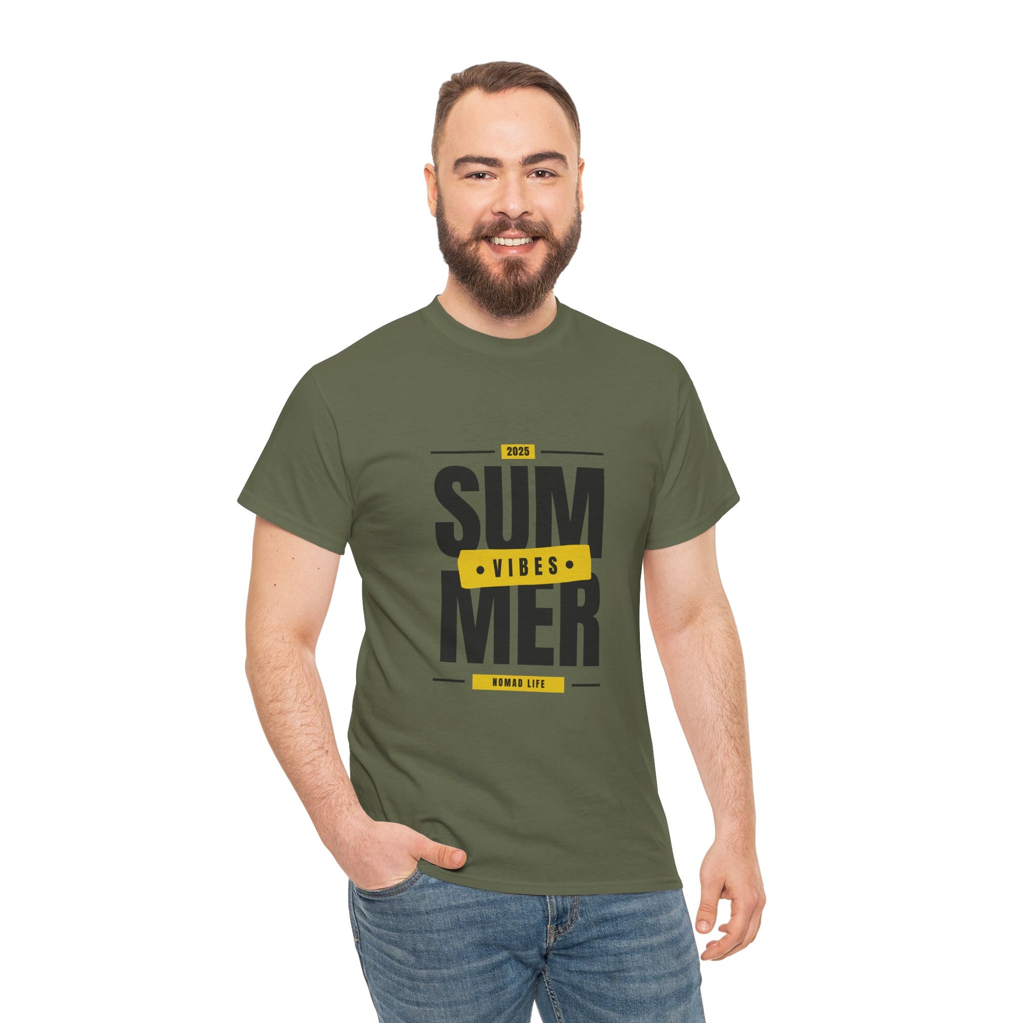 Unisex Summer Vibes Tee, Casual Summer Fashion
